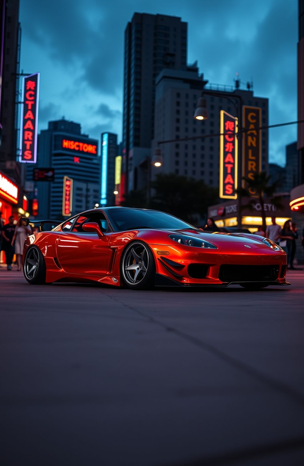 Slammed Car Wallpaper