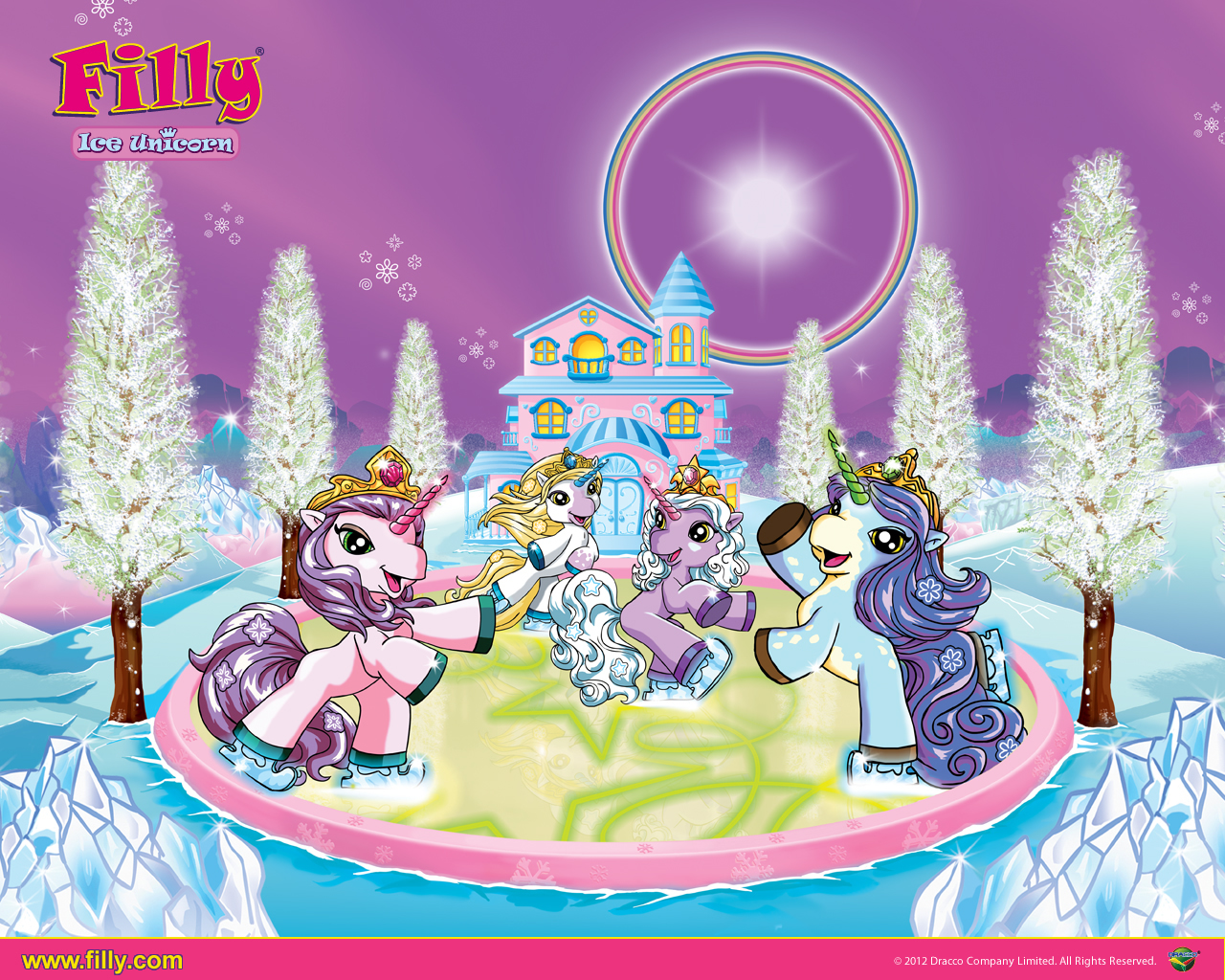 My Filly World Stars Pony Toys Iceunicorn Wallpaper01