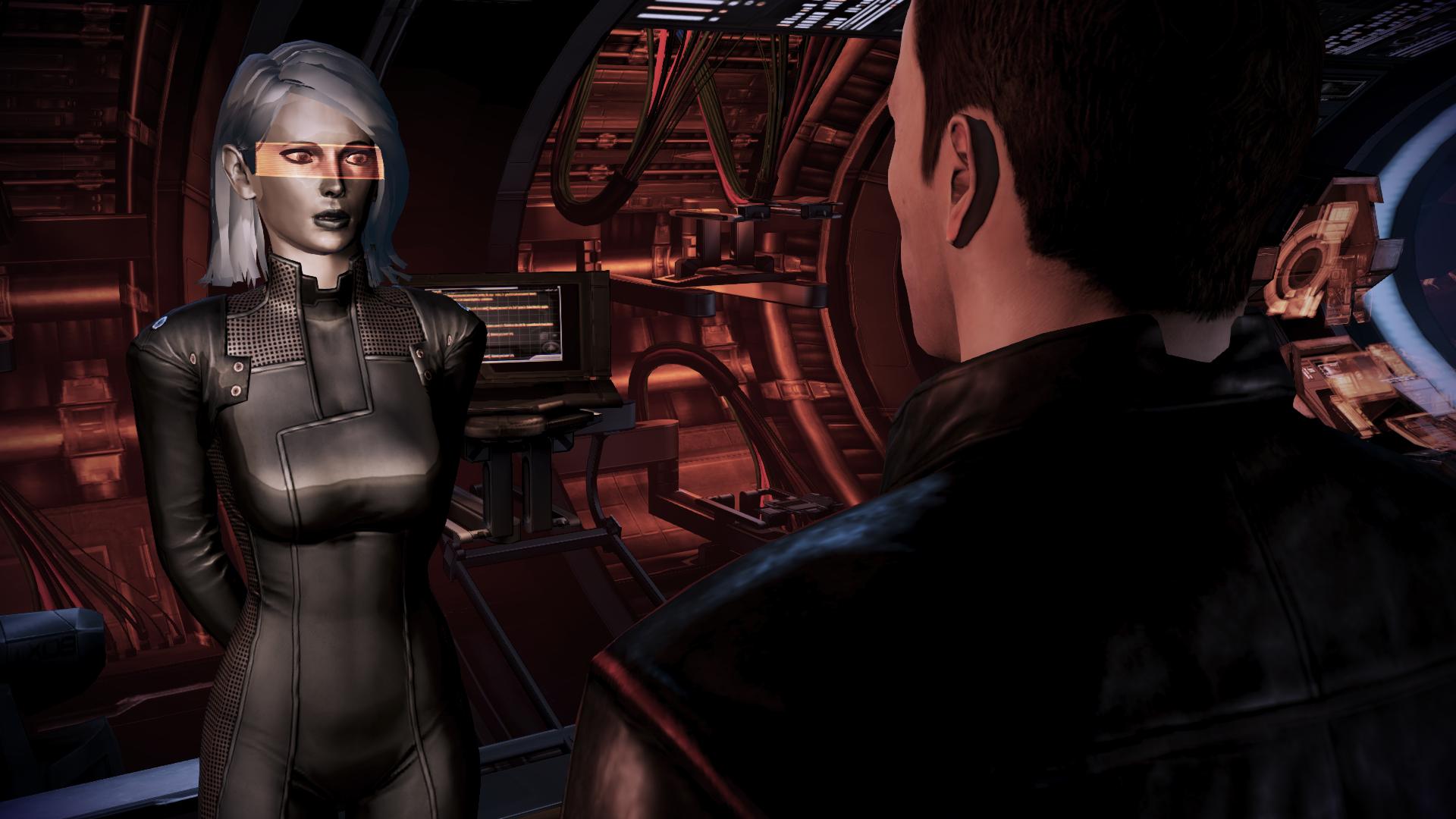 Me3 Edi Mass Effect Wallpaper Video Game Background