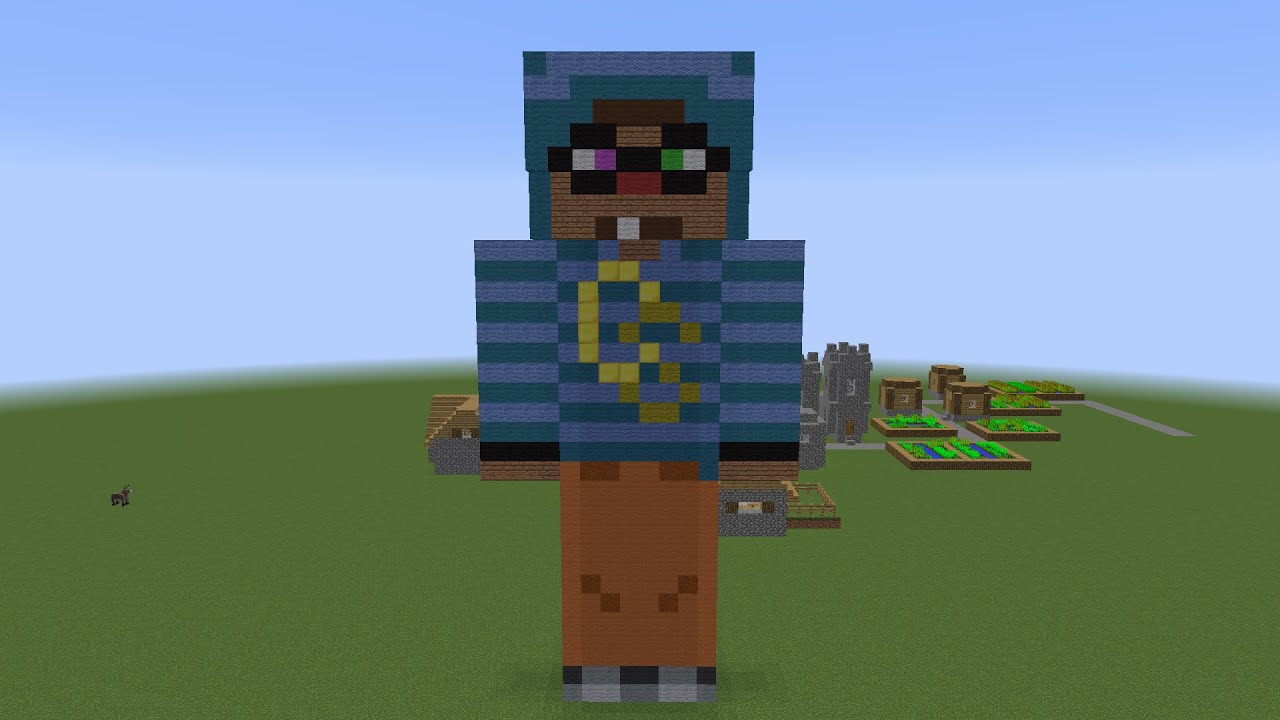 Minecraft 3d Skin Statue R Tutorial Chimneyswift11