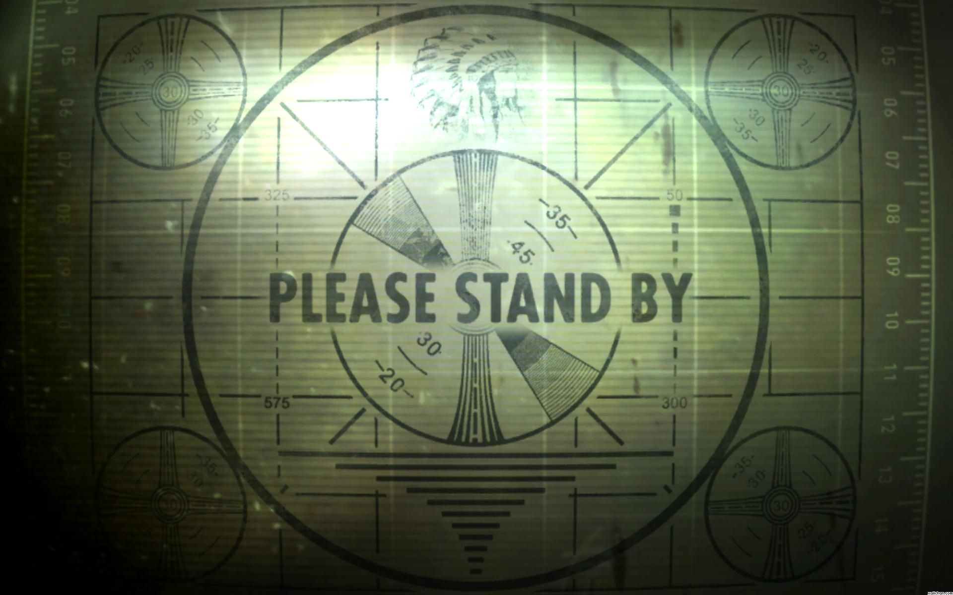 Fallout Please Stand By Wallpaper Gaming HD