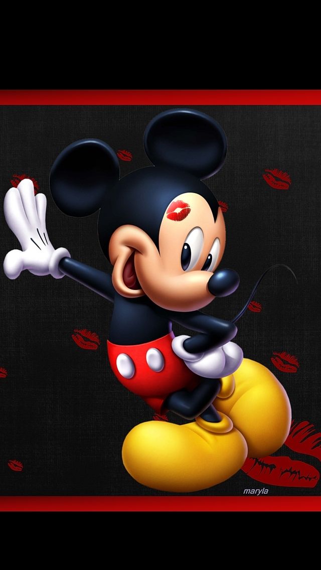 49 Mickey Mouse Wallpaper For Iphone On Wallpapersafari