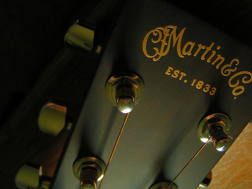 Martin Guitar Headstock