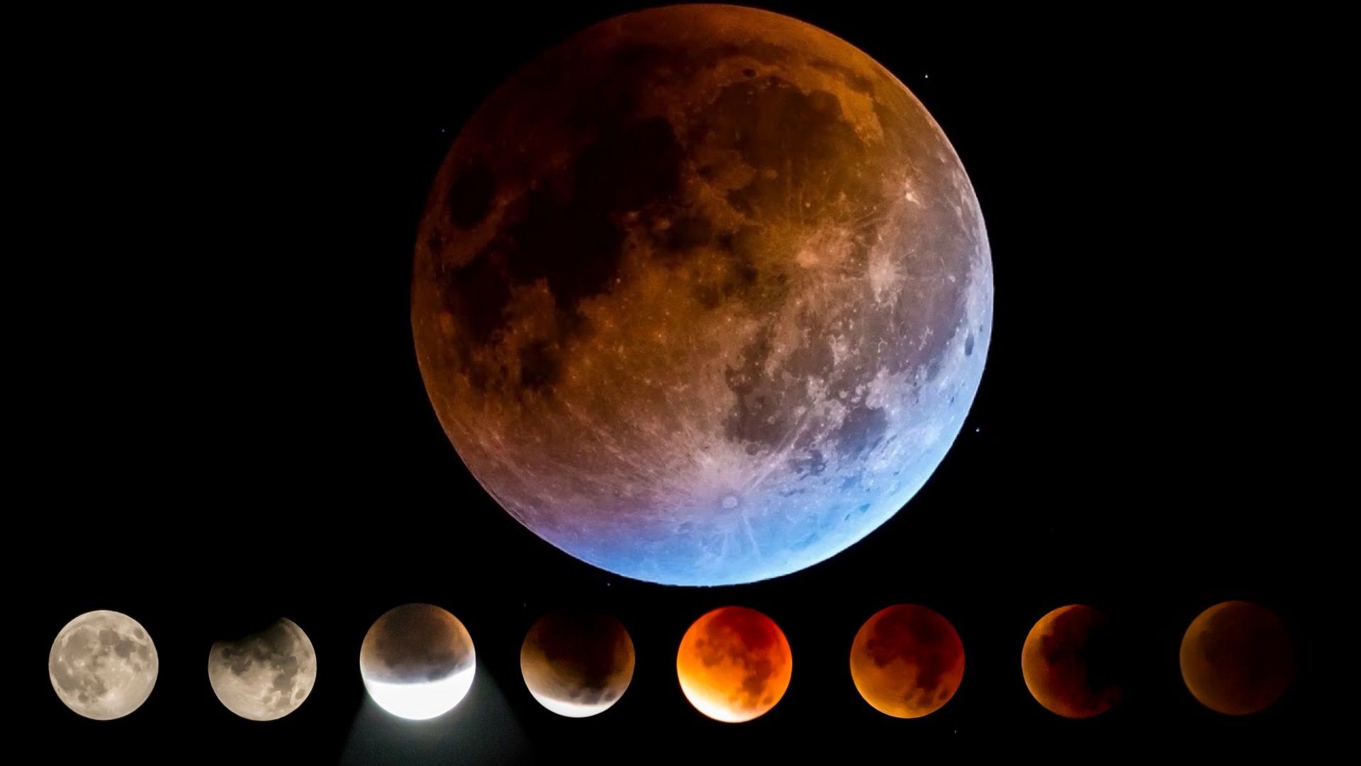 Super Blue Blood Moon Lunar Eclipse Wallpaper Best HD Wallpapers