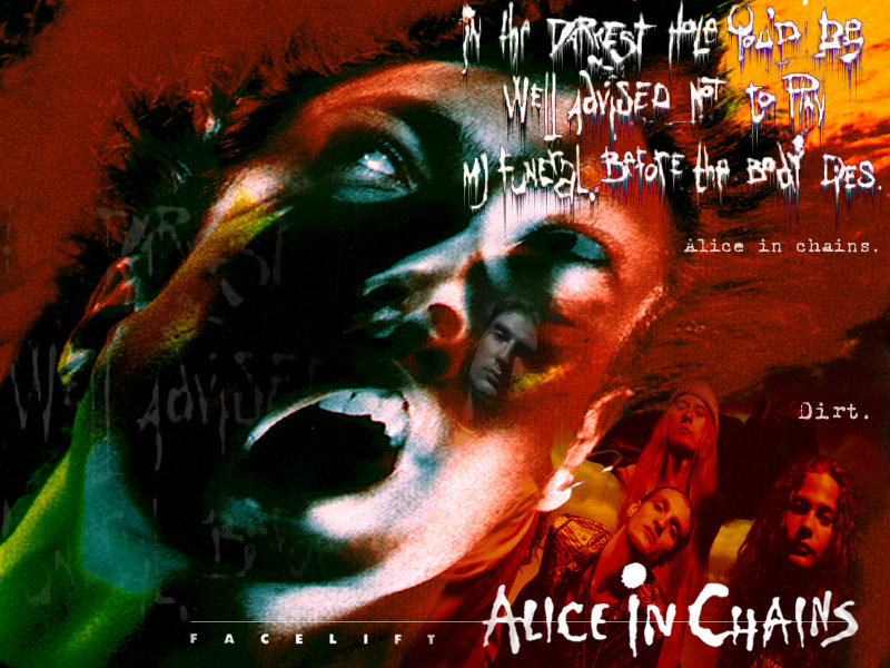 alice in chains facelift wallpaper