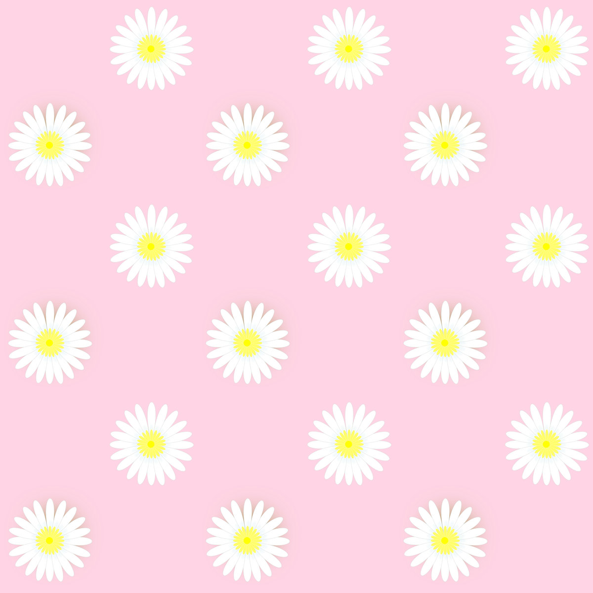  digital daisy flower scrapbooking papers   ausdruckbare 1200x1200