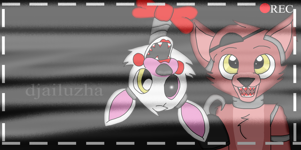 Free Download The Mangle And Foxy By Djailuzha 1024x511 For Your