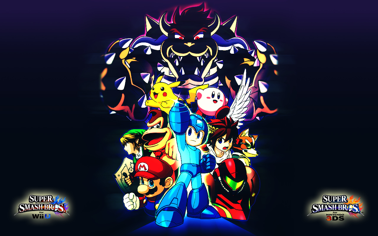 Super Smash Bros Wallpaper Megaman On