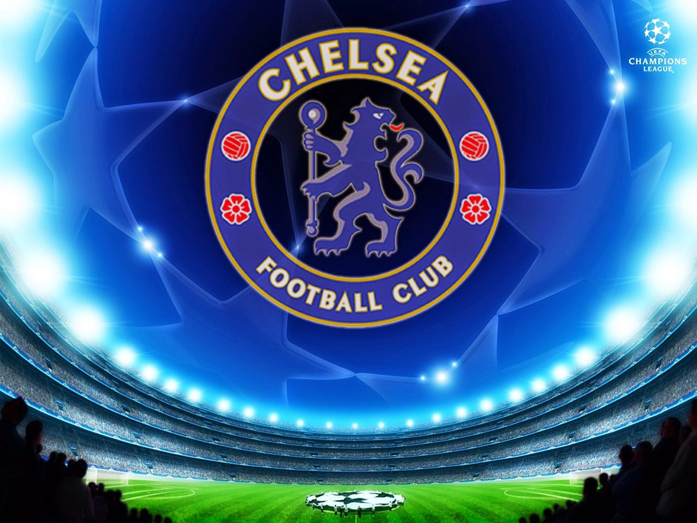 Chelsea Football Club Wallpaper Champions League Logo