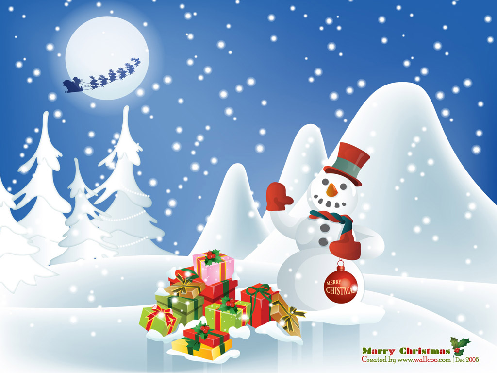 Christmas Vector Wallpaper Vectors No