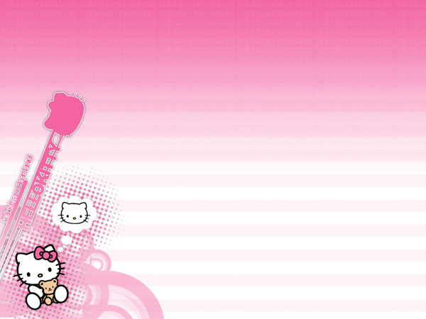 To Do Up A Pink Background With The Cute White Cat Donning Bow