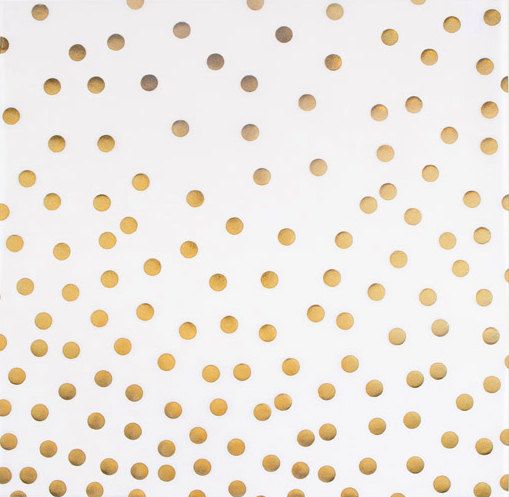 Sheets Gold Foil Confetti Dot On Vellum Paper