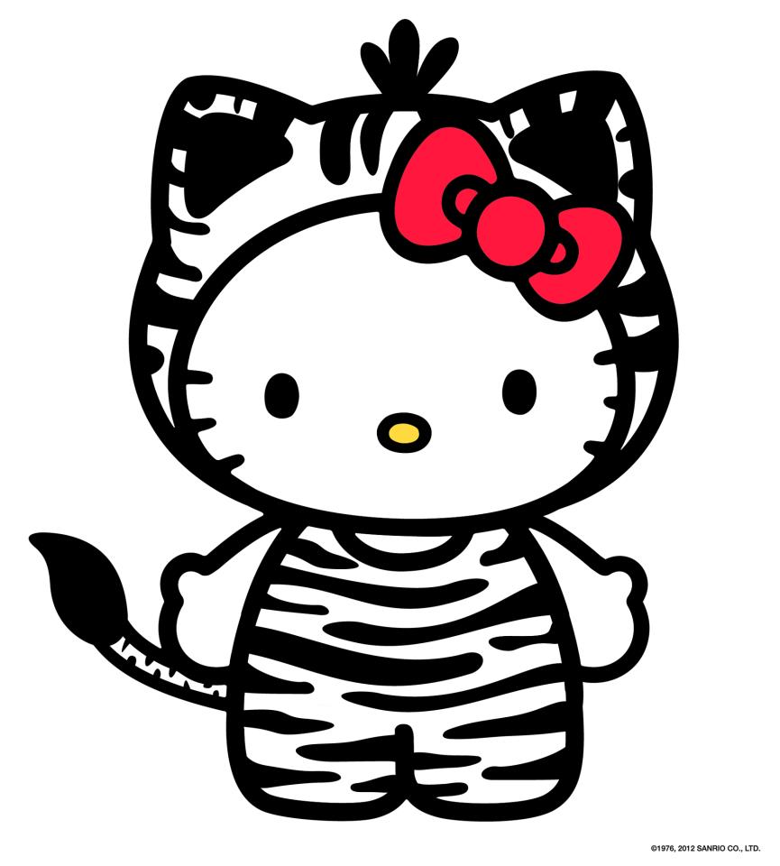Free Download Hello Kitty Black And White Backgrounds Hello Kitty Zebra Wallpapers 865x960 For Your Desktop Mobile Tablet Explore 77 Hello Kitty With Black Background Hello Kitty With Black