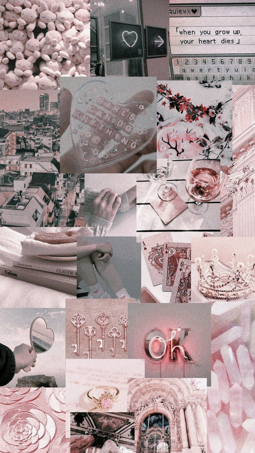 Rose Gold Aesthetic Wallpaper