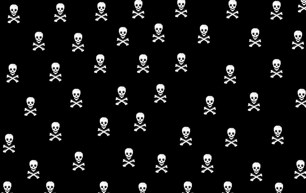 Free download Black And White Skull Wallpaper HD Wallpapers Pretty  [1024x648] for your Desktop, Mobile & Tablet | Explore 47+ Black and White  Skulls Wallpaper | Wallpaper Black And White, White And