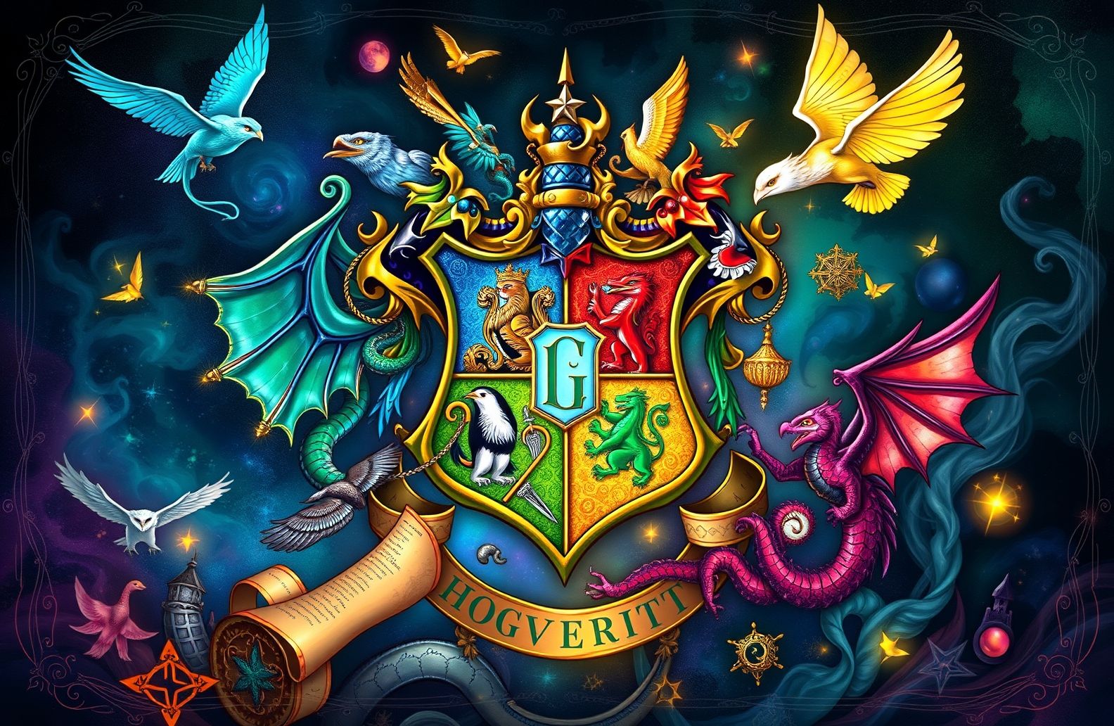Hogwarts Crest Wallpaper
