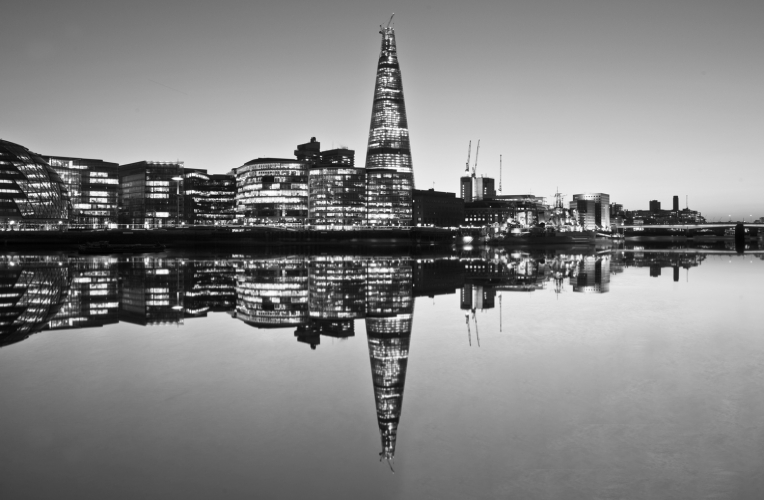 The Shard In Black And White Wall Mural Muralswallpaper Co Uk
