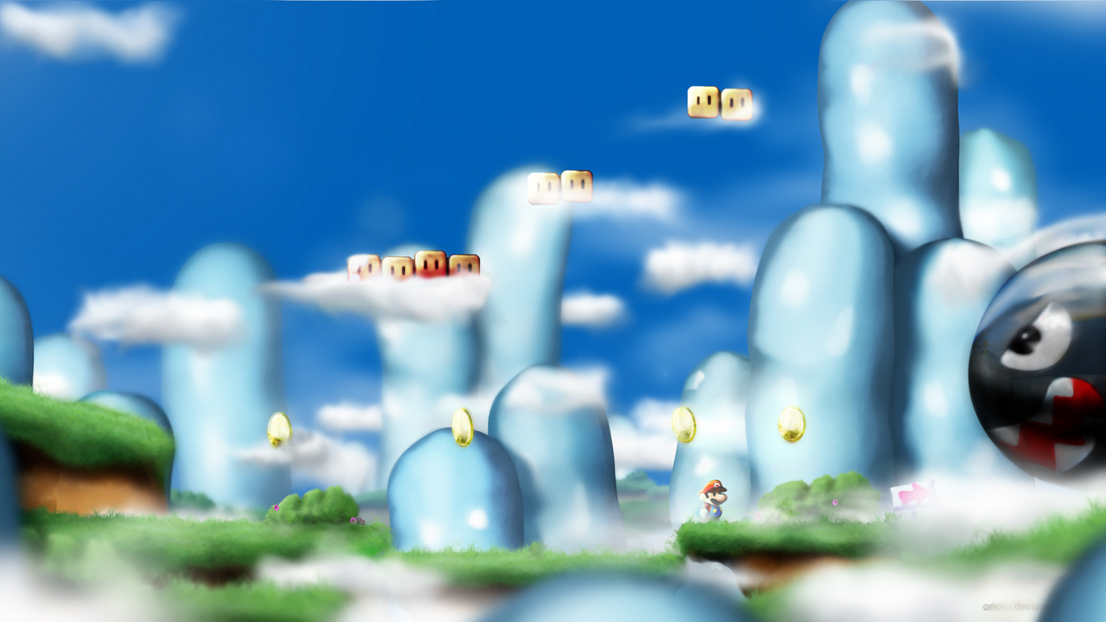 Posted In Artwork Fanwork Super Mario World Wallpaper