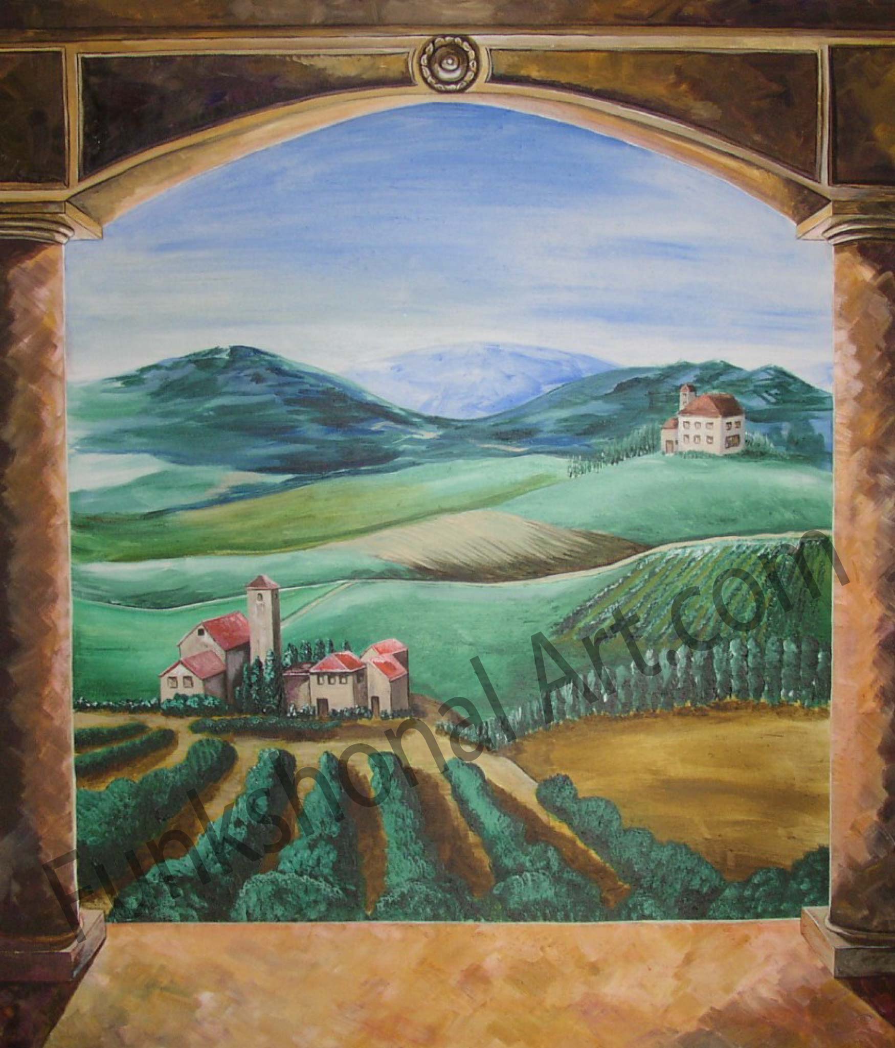 Vineyard Wallpaper Murals Of A