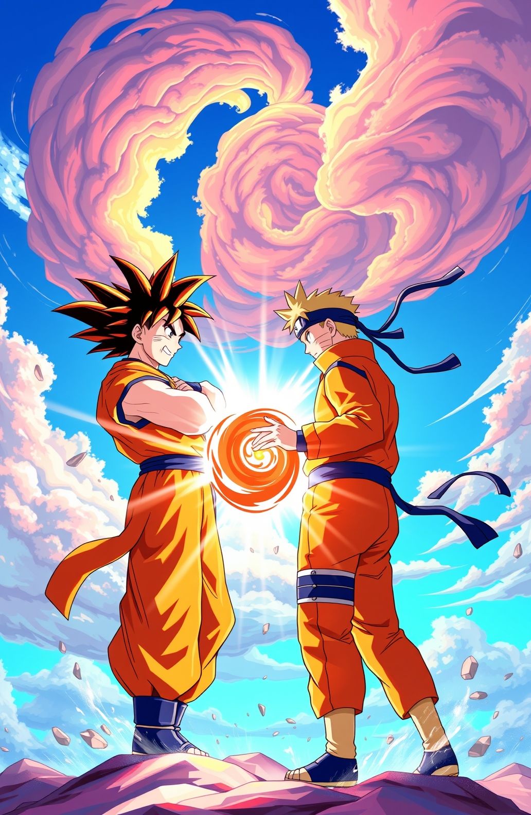 Goku And Naruto Wallpaper