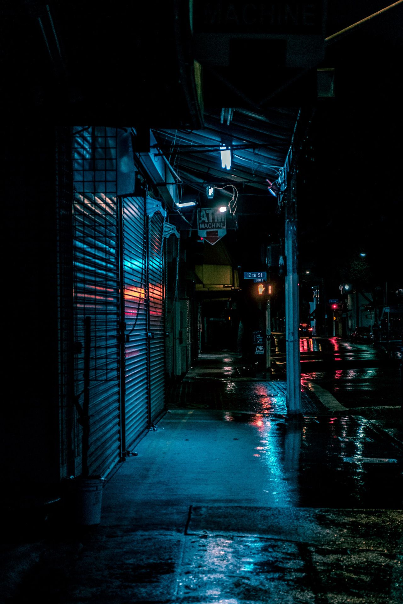 The Slums City Aesthetic Night Photography