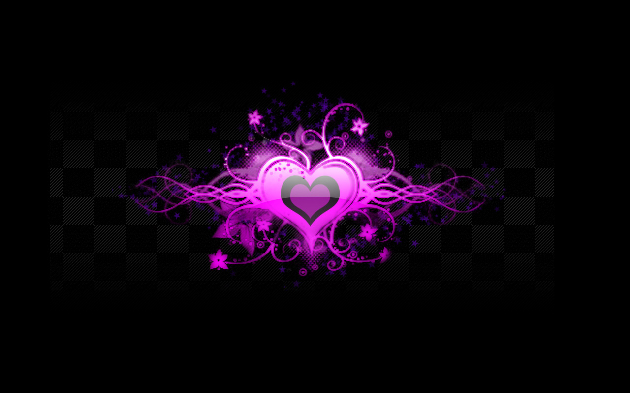 Cool Pink Heart Wallpaper Jpg
