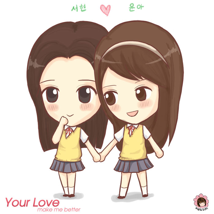 Your Love Chibi Yoona Seohyun By Mewzim