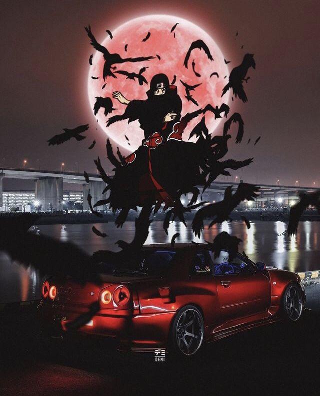 On Anime And Cars Wallpaper