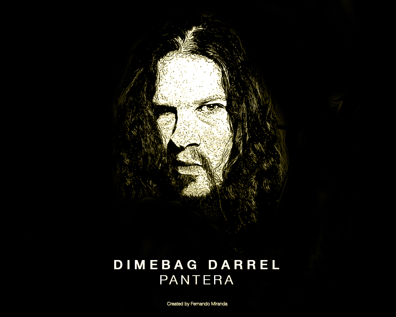 Dimebag Darrel Pantera Bandswallpaper Wallpaper Music