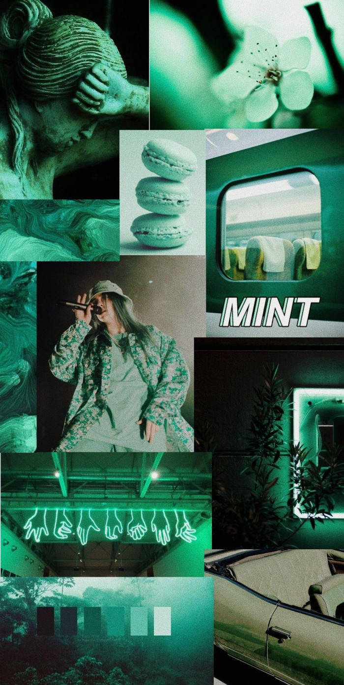 Neon Green Aesthetic Wallpaper