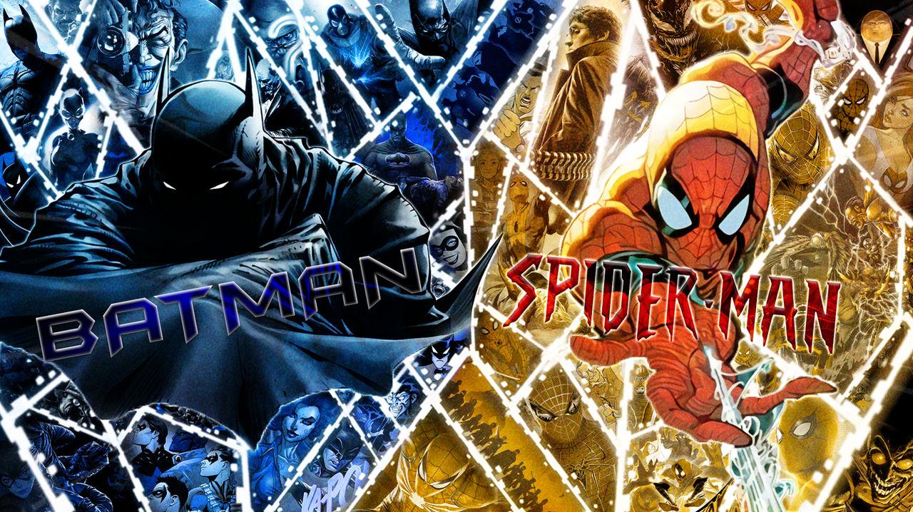 Batman Vs Spider Man Wallpaper By Spammboy