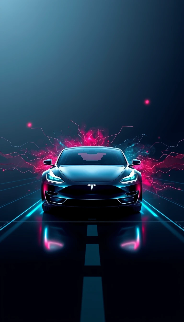 Tesla Phone Wallpaper