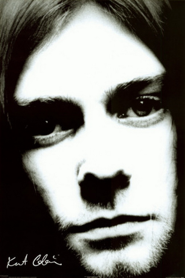 Kurt Cobain iPhone HD Wallpaper Wallpapers Photo