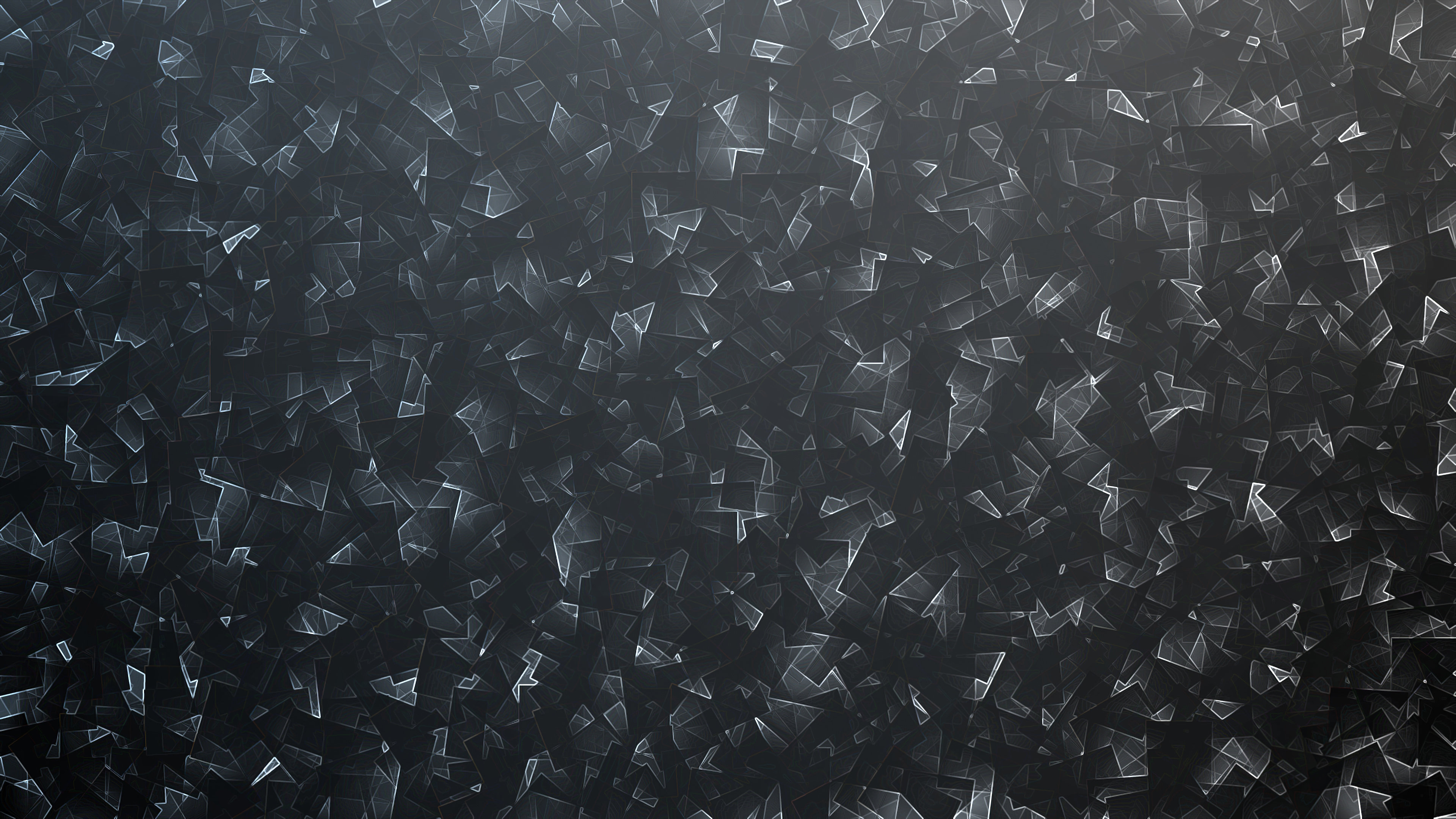 Black Crystals Texture 4k Wallpaper HD Abstract