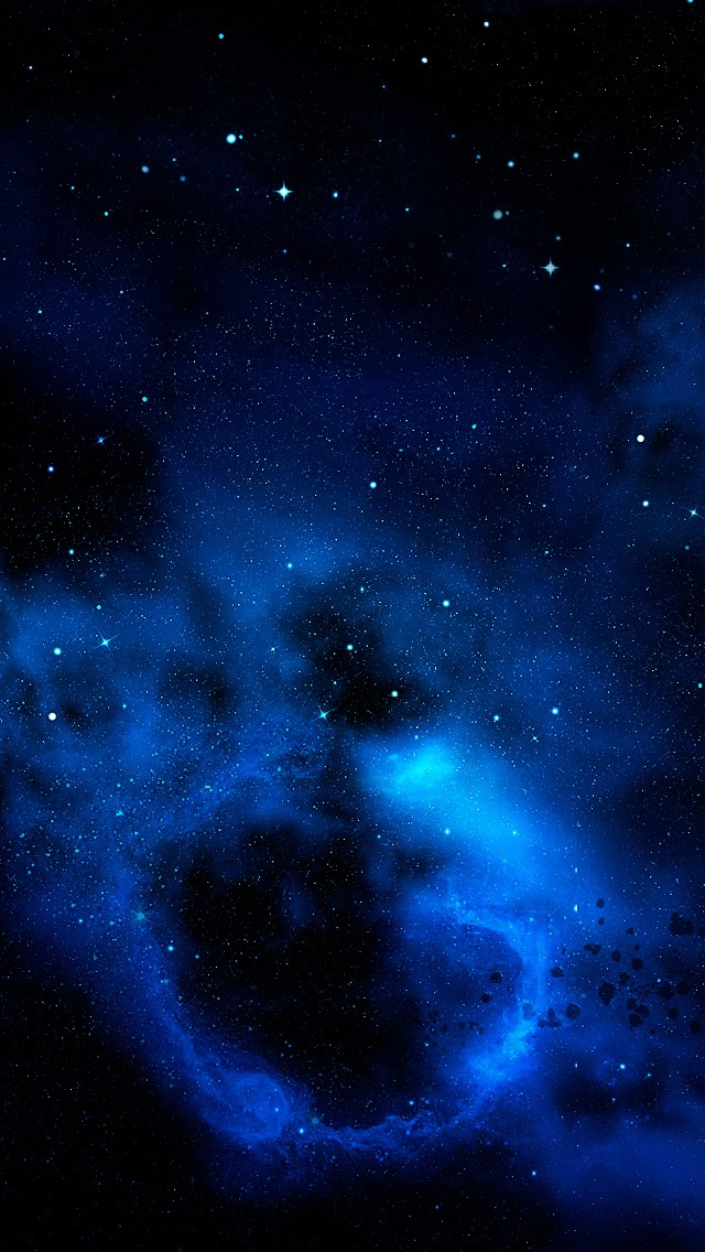 Galaxy Wallpaper And Blue Background