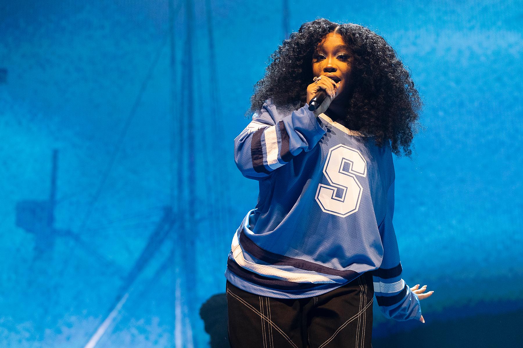 SZA Performs With Lizzo and Phoebe Bridgers at Final SOS Tour