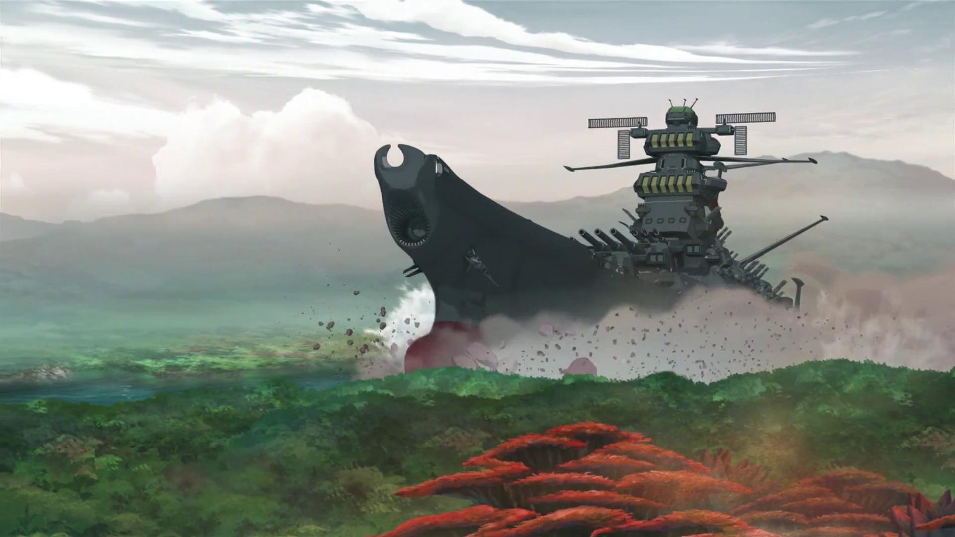 space battleship yamato anime sci fi science fiction futuristic