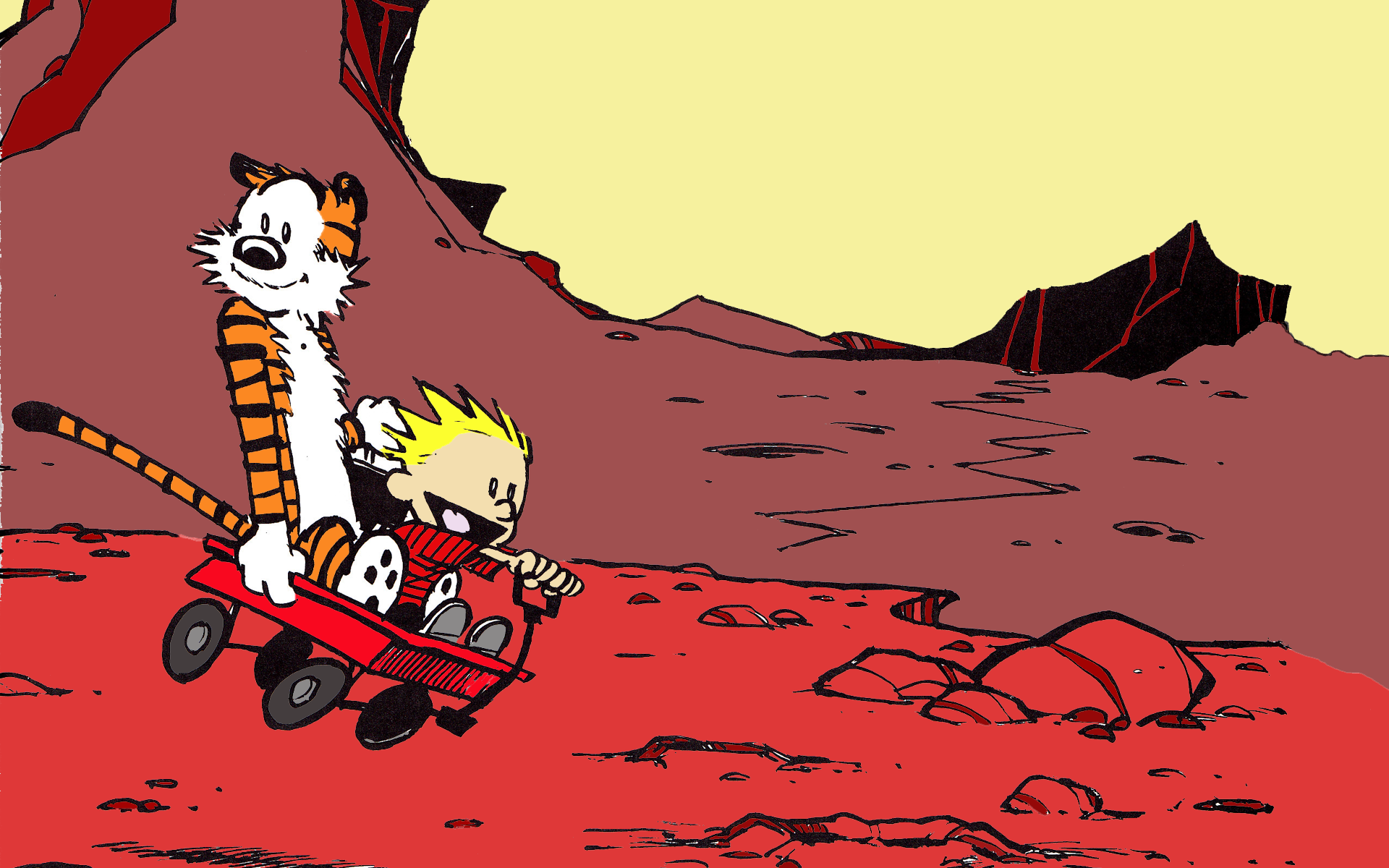 Free download Calvin and Hobbes wallpaper 1920x1200 205465 WallpaperUP