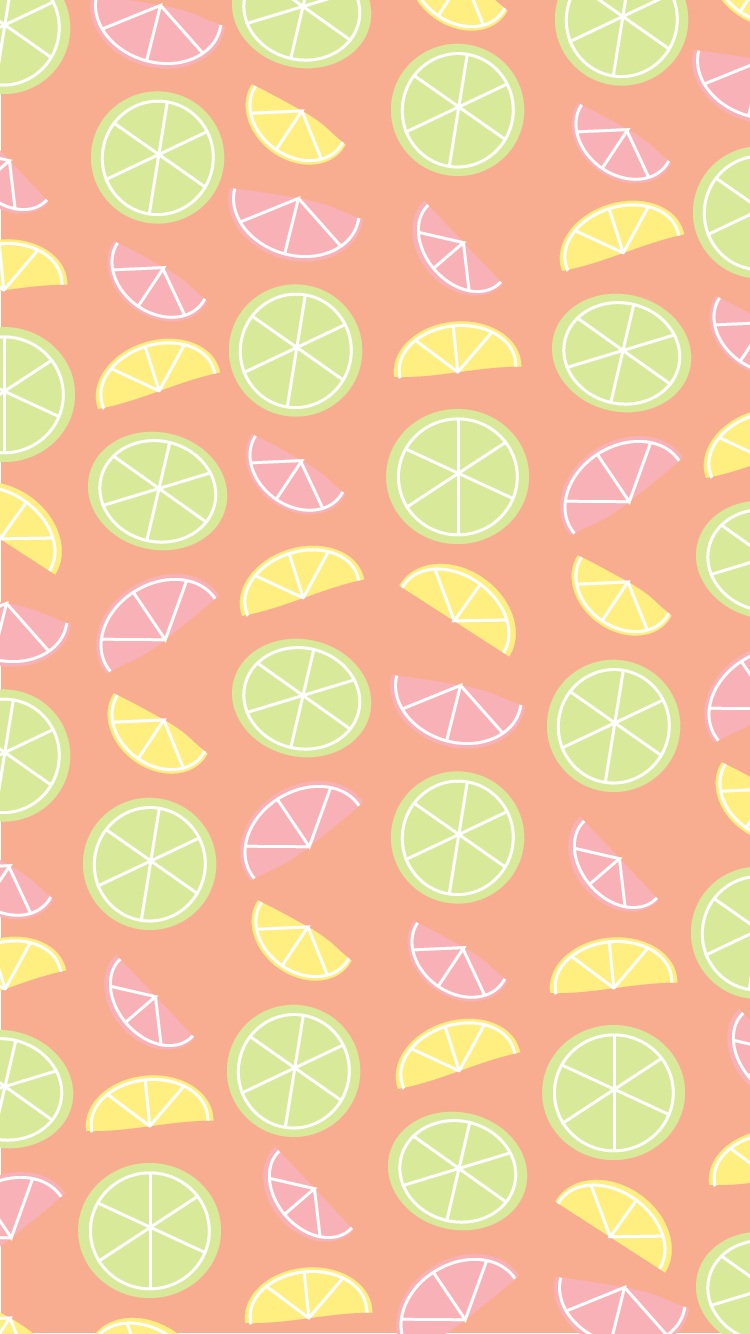 June iPhone Desktop Wallpaper Citrus