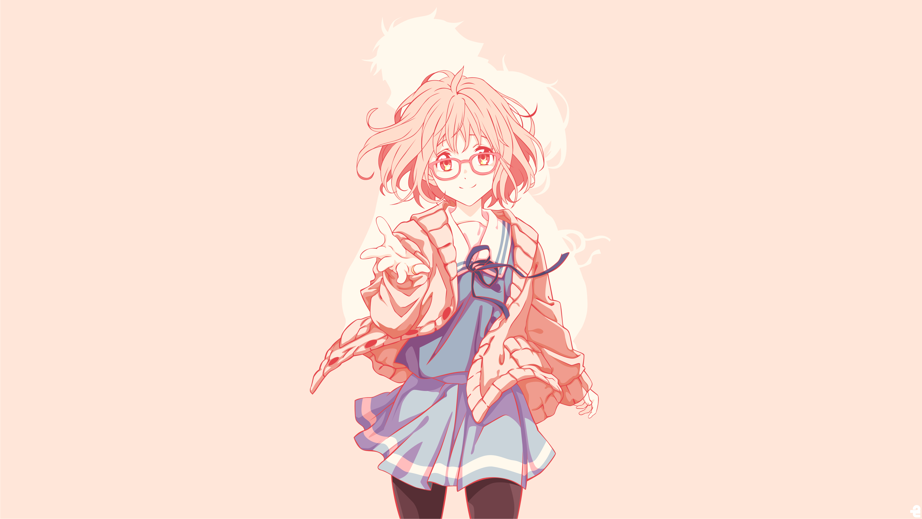 Kuriyama Mirai Kyoukai No Kanata 4k Ultra HD Wallpaper