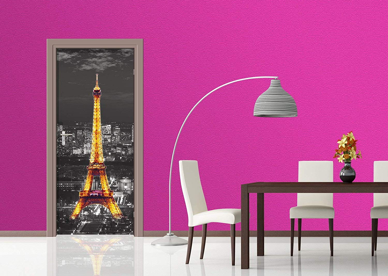 Amazon Ag Design Eiffel Tower At Night Paris Photo Mural
