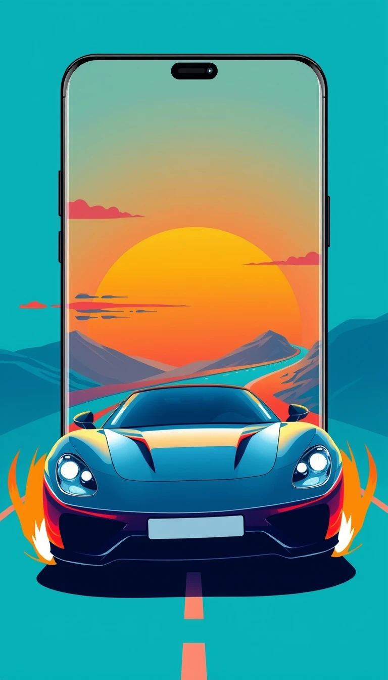 Drive Phone Wallpaper