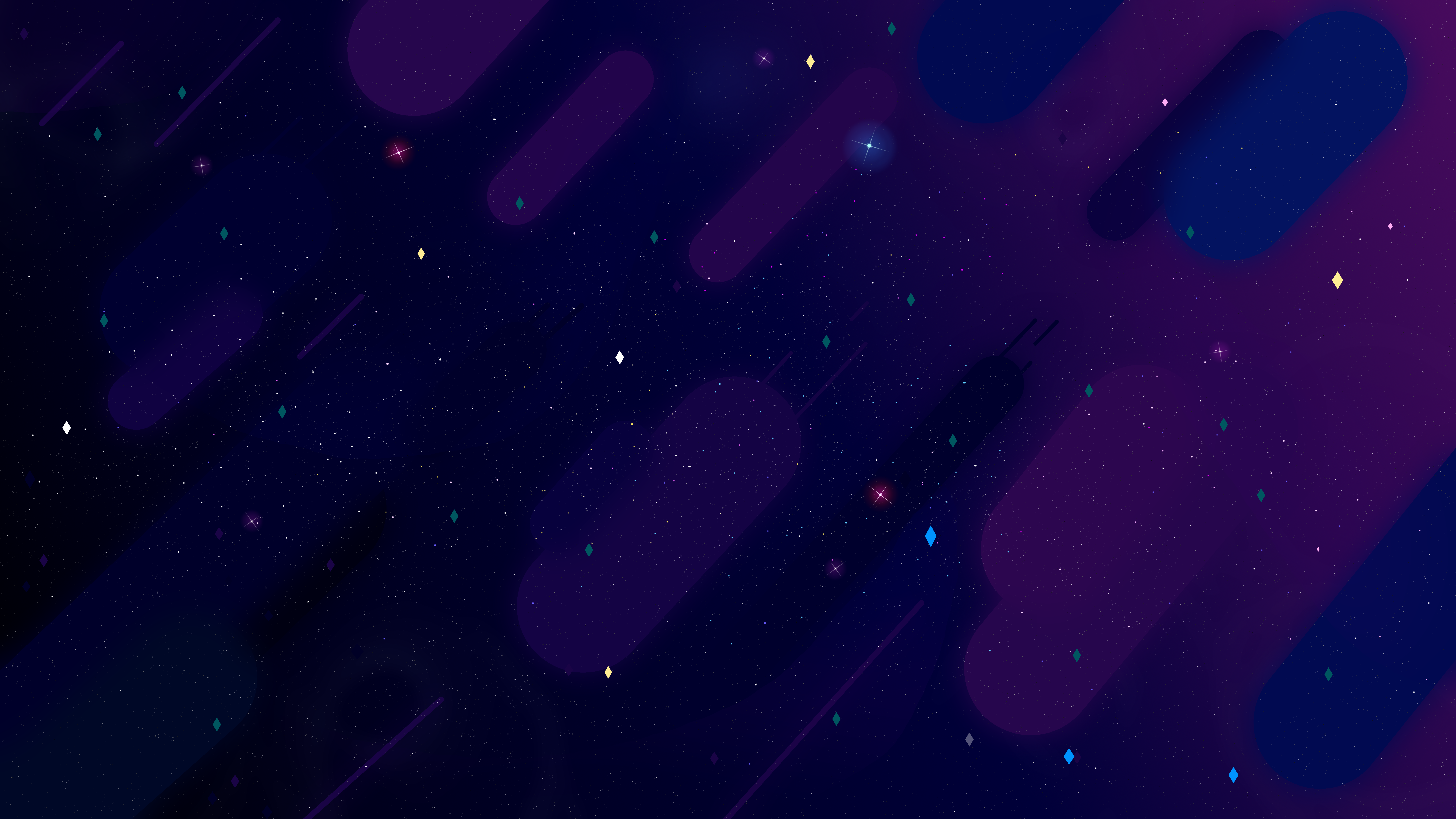 A Steven Universe Style Space Background I Made For My