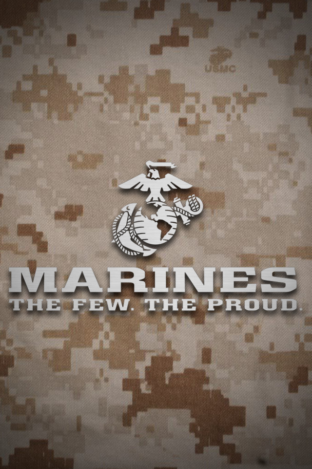States Marine Corps iPhone Wallpaper Usmc Desert Camo