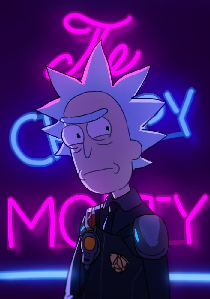 Rick Hypebeast And Morty HD Wallpaper