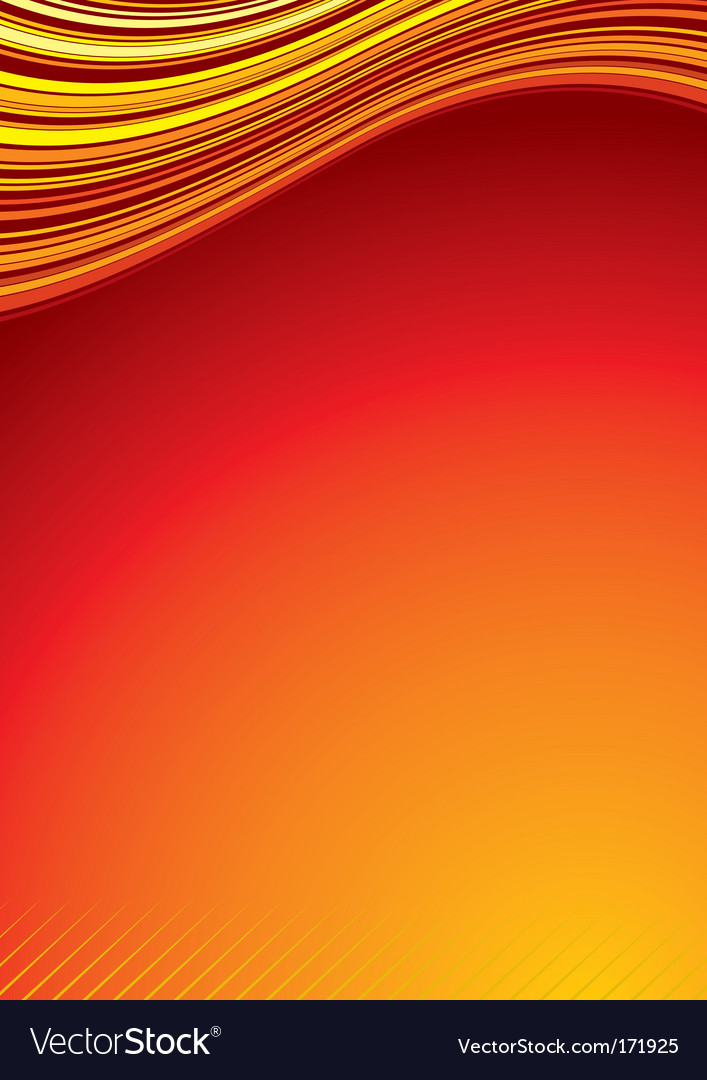 Heat Background Cover Royalty Vector Image
