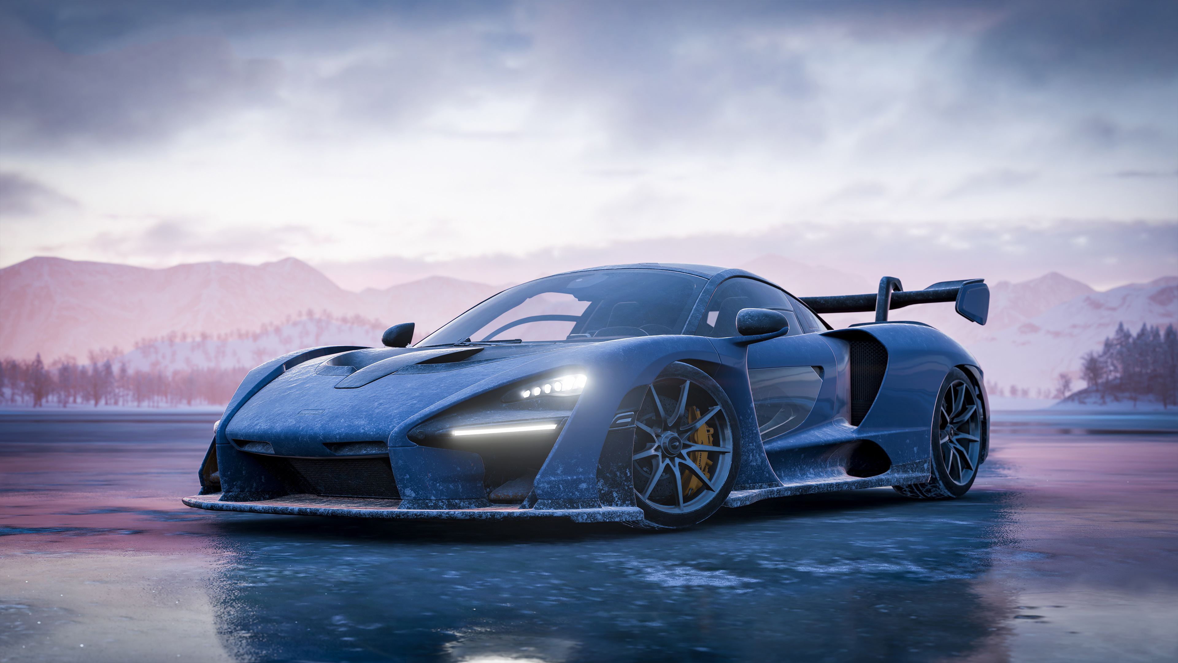 Mclaren Senna Forza Horizon 4k Wallpaper
