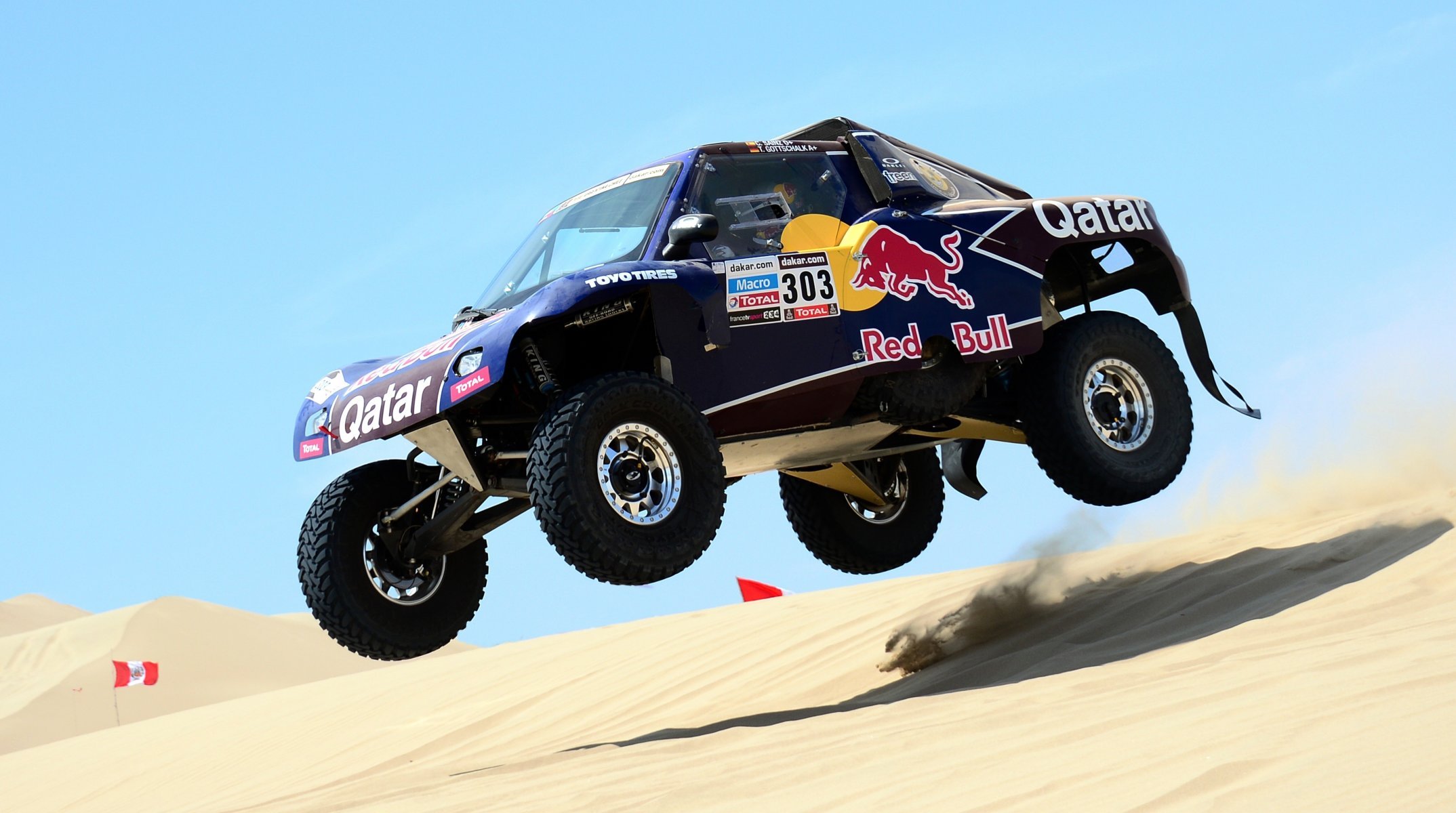 Buggy Dakar Rally Sand Dune Race HD Wallpaper