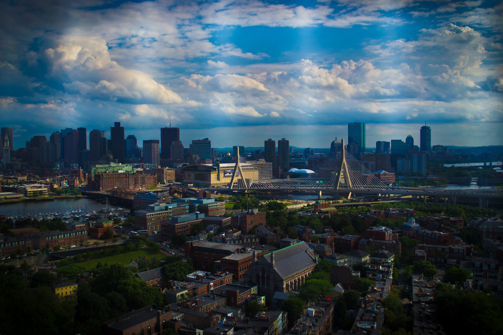 Boston Skyline By Jpatterson8741