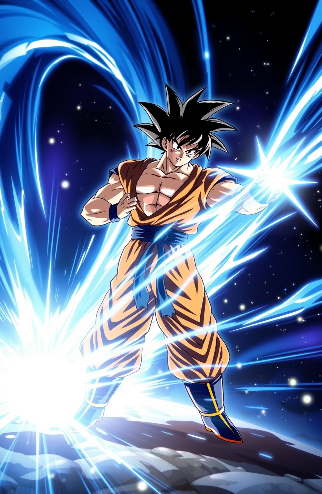 Goku Kamehameha Wallpaper